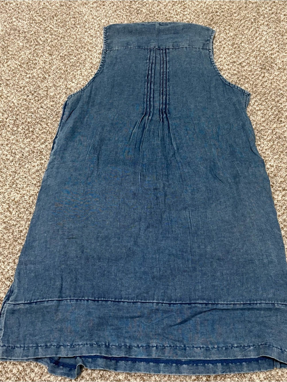 Faherty Button down Mini Dress - Picture 3 of 6